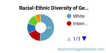 Racial-Ethnic Diversity of General Economics Majors at American University