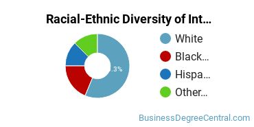 Racial-Ethnic Diversity of International Business/Trade/Commerce Majors at Ashford University