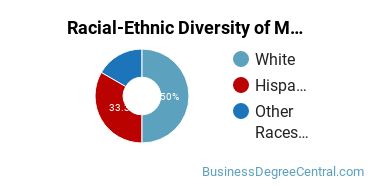 Racial-Ethnic Diversity of Marketing/Marketing Management, General Majors at Austin Community College District