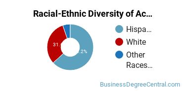 Racial-Ethnic Diversity of Accounting Technology/Technician and Bookkeeping Majors at Bakersfield College