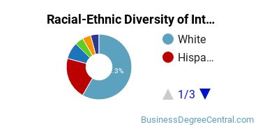 Racial-Ethnic Diversity of International Business/Trade/Commerce Majors at Baylor University