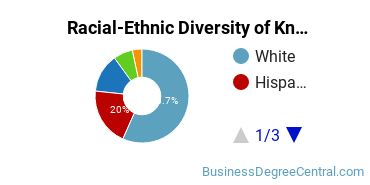 Racial-Ethnic Diversity of Knowledge Management Majors at Bellevue University