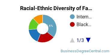 Racial-Ethnic Diversity of Fashion Merchandising Majors at Berkeley College - New York