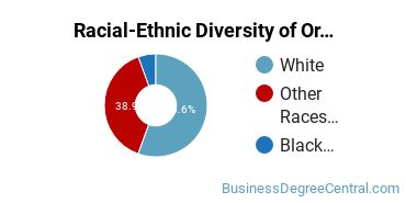 Racial-Ethnic Diversity of Organizational Behavior Studies Majors at Bethel University Minnesota