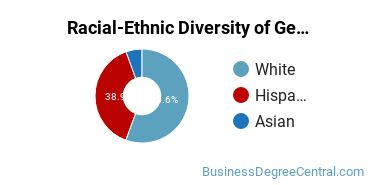 Racial-Ethnic Diversity of General Business/Commerce Majors at Big Bend Community College