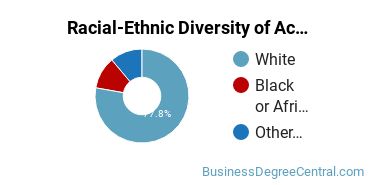 Racial-Ethnic Diversity of Accounting Technology/Technician and Bookkeeping Majors at Blue Ridge Community and Technical College