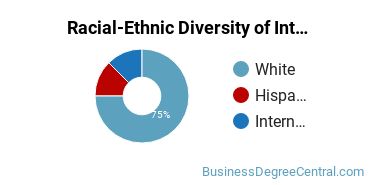 Racial-Ethnic Diversity of International Business/Trade/Commerce Majors at Boise State University
