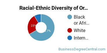 Racial-Ethnic Diversity of Organizational Leadership Majors at Brenau University