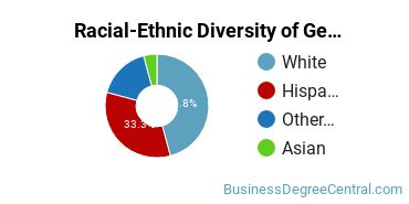 Racial-Ethnic Diversity of General Economics Majors at California State University - Channel Islands