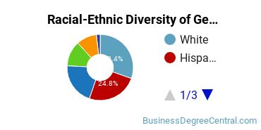 Racial-Ethnic Diversity of General Economics Majors at California State University - Sacramento