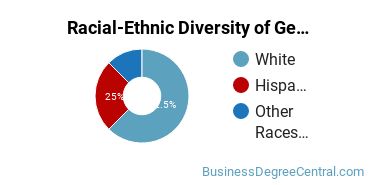 Racial-Ethnic Diversity of General Economics Majors at Catholic University of America