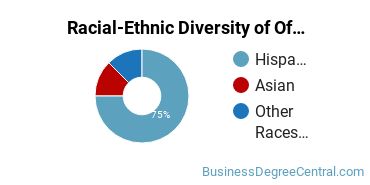 Racial-Ethnic Diversity of Office Administration Majors at Cerritos College