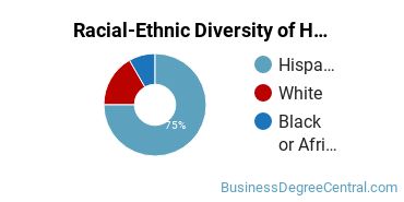 Racial-Ethnic Diversity of Hotel/Motel Administration/Management Majors at Chaffey College