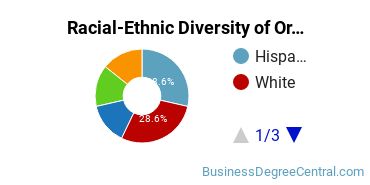 Racial-Ethnic Diversity of Organizational Behavior Studies Majors at Chandler-Gilbert Community College