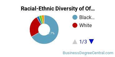 Racial-Ethnic Diversity of Office Administration Majors at Clayton State University