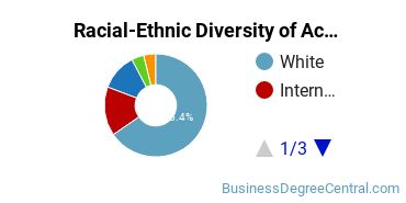 Racial-Ethnic Diversity of Accounting Majors at College of Saint Benedict