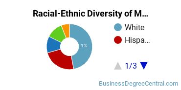 Racial-ethnic diversity of Management Information Systems majors at Community College of Denver