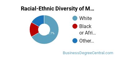 Racial-Ethnic Diversity of Management Science Majors at Culver - Stockton College