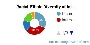 Racial-Ethnic Diversity of International Business/Trade/Commerce Majors at Baruch College