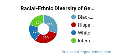Racial-Ethnic Diversity of General Economics Majors at Borough of Manhattan Community College