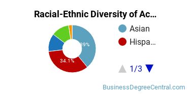 Racial-Ethnic Diversity of Accounting Technology/Technician and Bookkeeping Majors at New York City College of Technology