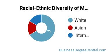 Racial-Ethnic Diversity of Marketing/Marketing Management, General Majors at Daemen College