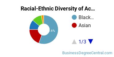 Racial-Ethnic Diversity of Accounting and Finance Majors at DeVry College of New York