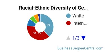 Racial-Ethnic Diversity of General Economics Majors at Drew University