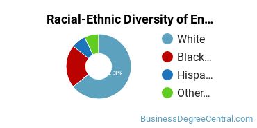 Racial-Ethnic Diversity of Entrepreneurship Majors at East Texas Baptist University