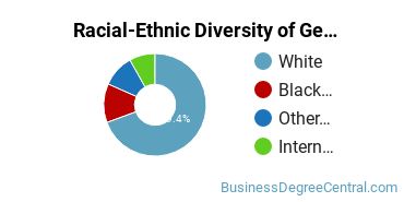 Racial-Ethnic Diversity of General Business/Commerce Majors at Eastern Michigan University