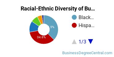 Racial-Ethnic Diversity of Business Administration & Management Majors at Essex County College