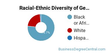 Racial-Ethnic Diversity of General Human Resources Management/Personnel Administration Majors at Faulkner University
