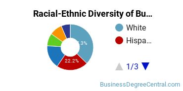 Racial-Ethnic Diversity of Business Management & Marketing Majors at FIDM/Fashion Institute of Design & Merchandising - Los Angeles