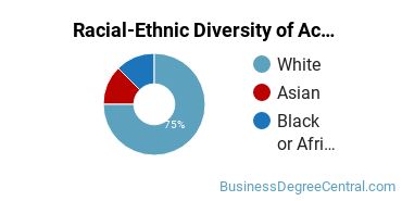 Racial-Ethnic Diversity of Accounting and Business/Management Majors at Florida Institute of Technology - Online