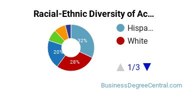 Racial-Ethnic Diversity of Accounting Technology/Technician and Bookkeeping Majors at Foothill College