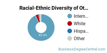 Racial-Ethnic Diversity of Other Management Sciences and Quantitative Methods Majors at Fordham University
