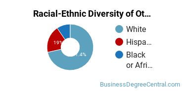 Racial-Ethnic Diversity of Other Marketing Majors at Full Sail University