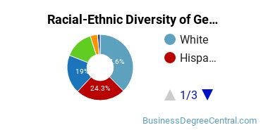 Racial-Ethnic Diversity of General Economics Majors at Grossmont College