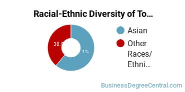 Racial-Ethnic Diversity of Tourism and Travel Services Marketing Operations Majors at Guam Community College