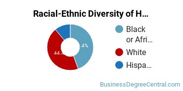 Racial-Ethnic Diversity of Hospitality and Recreation Marketing Operations Majors at Horry-Georgetown Technical College