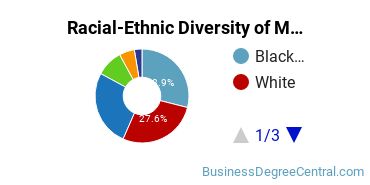 Racial-ethnic diversity of Management Information Systems majors at Howard Community College