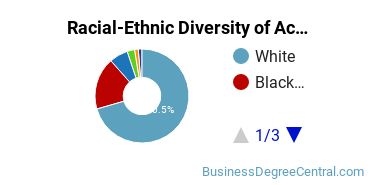 Racial-Ethnic Diversity of Accounting Majors at Indiana Wesleyan University - National & Global