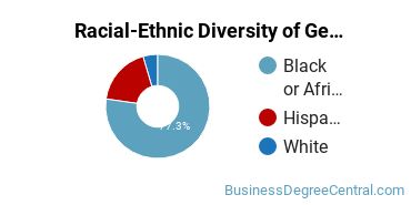Racial-Ethnic Diversity of General Business Administration and Management Majors at Jarvis Christian College