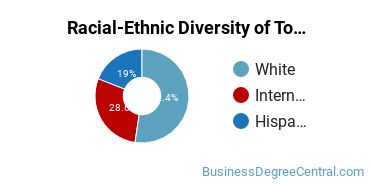 Racial-Ethnic Diversity of Tourism and Travel Services Management Majors at Johnson & Wales University - Providence