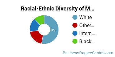 Racial-Ethnic Diversity of Management Science Majors at La Roche College