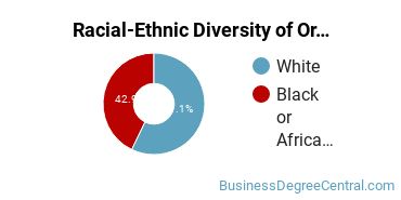 Racial-Ethnic Diversity of Organizational Leadership Majors at Lenoir - Rhyne University
