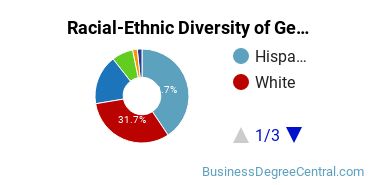 Racial-Ethnic Diversity of General Economics Majors at Los Angeles Pierce College