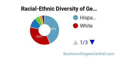 Racial-Ethnic Diversity of General Business Administration and Management Majors at Los Angeles Valley College