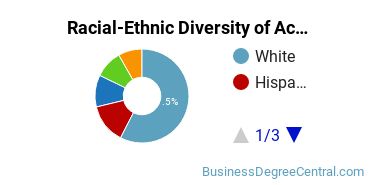 Racial-Ethnic Diversity of Accounting Technology/Technician and Bookkeeping Majors at Manchester Community College