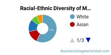 Racial-Ethnic Diversity of Marketing/Marketing Management, General Majors at Mary Baldwin University